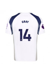Tottenham Hotspur Archie Gray #14 Jalkapallovaatteet Kotipaita 2025-26 Lyhythihainen